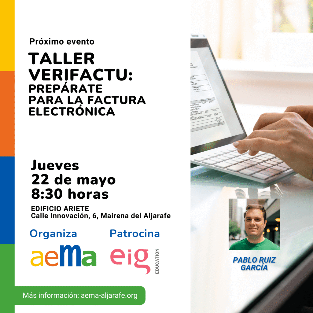 Taller verifactu: Prepárate para la factura electrónica